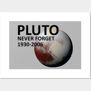 Pluto - Never Forget Posters and Art